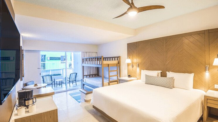 Family Junior Suite , King Bunk and Trundle Bed